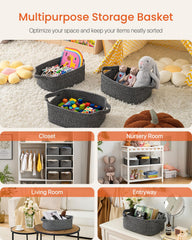 KALLAX safe-durable cotton rope construction offers soft touch and dependable everyday use