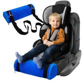 Kalnweis car seat foot rest with memory cushion for plush comfort during car rides.