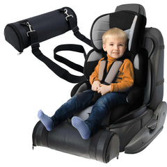 Kalnweis car-seat foot rest with soft memory-core for kid comfort on trips