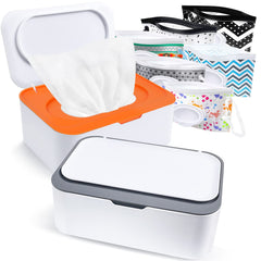 KALYLOC white wipes dispenser on a counter showing neat, accessible storage