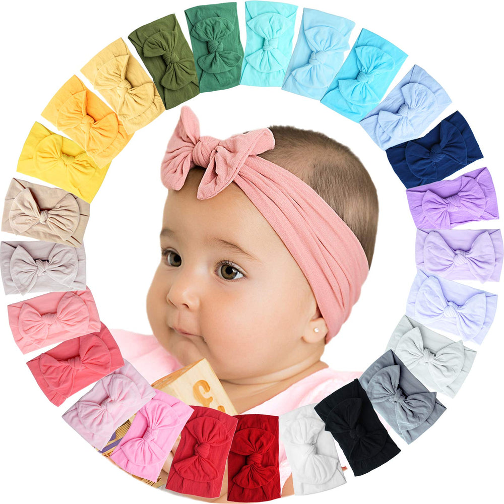 Kangaroo 25 colors baby bows set β versatile for coordinating outfits.