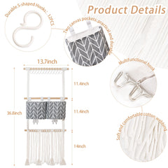 Kangaroo bow organizer pockets store small accessories for easy access.