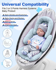 Kaseeous double-sided use with plush and foam for year-round comfort