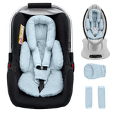 Kaseeous infant insert head support provides gentle cushioning for newborn rides