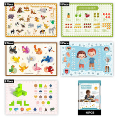 KAshack elephant-design placemats for mess-free meals on the go