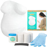 Kate & Milo belly casting kit box with supplies for a keepsake moment.