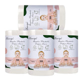 Kawigo diaper liner roll shows soft bamboo fabric for gentle changes