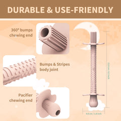 KDTOMOY mint teething tubes for sensory play and soothing bite