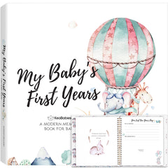 KeaBabies AdventureLand memory book cover with whimsical characters for keepsakes
