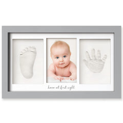 KeaBabies baby handprint kit clay handprint detail preserves tiny prints as a durable keepsake
