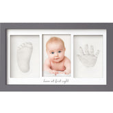 KeaBabies handprint kit frame with acrylic paint for customization
