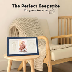 KeaBabies handprint kit with paintbrush—smooth application for precise impressions.