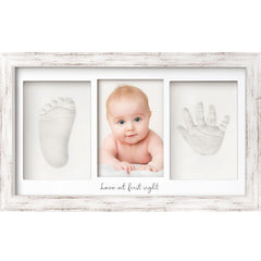KeaBabies handprint kit setup for a keepsake creation.