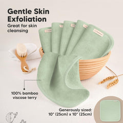 KeaBabies bamboo texture closeup highlights durable, natural fabric suited for ongoing use.