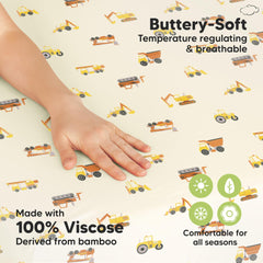 KeaBabies bamboo viscose fabric remains breathable across seasons.