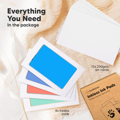 KeaBabies clean-touch ink pad for precise, mess-free baby hand impressions.