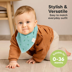 KeaBabies Cosmo nickel-free snaps image demonstrates adjustable fit for growing infants
