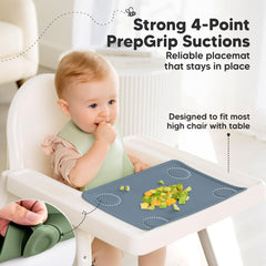 KeaBabies dishwasher-safe placemats simplify post-meal cleanup