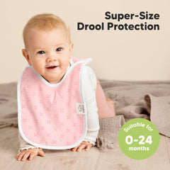 KeaBabies Hallo Bibs unisex colors coordinate outfits while absorbing spills.