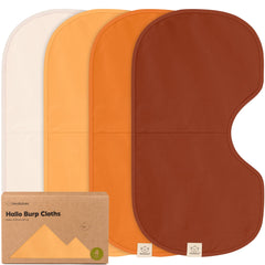 KeaBabies Hallo Burp Cloths shoulder coverage for clean feeding sessions.