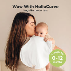 KeaBabies Hallo Curve design emphasizes extended coverage and comfort during feeds.