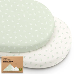KeaBabies herb jersey cotton closeup shows breathable fabric for baby comfort