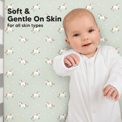 KeaBabies hidden elastic band under seams securing a snug, durable fit