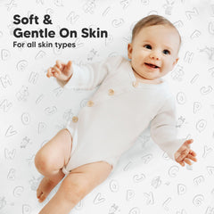 KeaBabies hidden elastic-band close-up highlighting secure fit.