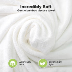 KeaBabies hooded towel hood detail shows plush, gentle drying.