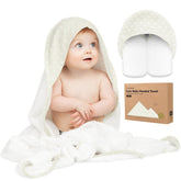 KeaBabies hooded towel newborn soft touch for gentle post-bath drying and cuddly warmth.