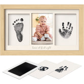 KeaBabies Inkless Handprint Kit close-up shows clean touch inkpad for safe prints