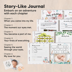 KeaBabies memory book illustration page engaging young readers