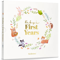 KeaBabies Muse memory book cover padded close-up highlighting premium design and longevity