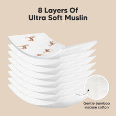 KeaBabies muslin burp cloths feel ultra-soft organic cotton for delicate skin.