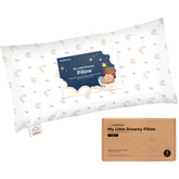 KeaBabies Nibbles pillowcase closeup shows soft organic cotton for gentle toddler comfort