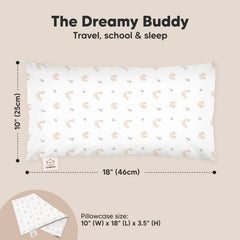 KeaBabies Nibbles soft breathable fabric enhances nap-time comfort