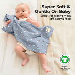 KeaBabies burp cloths foldable-diaper-bag-ready for home and travel.