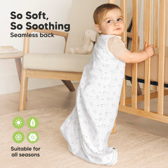 KeaBabies organic cotton certified sleepsack highlights safety and softness