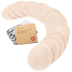 KeaBabies Organic Nursing Pads 14-pack provide reliable leak protection for daily breastfeeding.