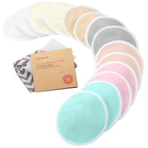 KeaBabies Pastel Touch pack close-up showing soft bamboo fabric for gentle skin.