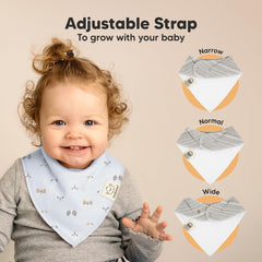 KeaBabies Prairie soft organic cotton fabric gentle on sensitive skin.