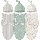 KeaBabies Prairie swaddle gift box packaging, ideal for baby shower gifts.