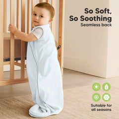 KeaBabies Sleep Sack Glacier two-pack provides value and consistent comfort.