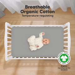 KeaBabies SnugFit Tech knit stretches to fit quickly, reducing hassle during diaper changes.
