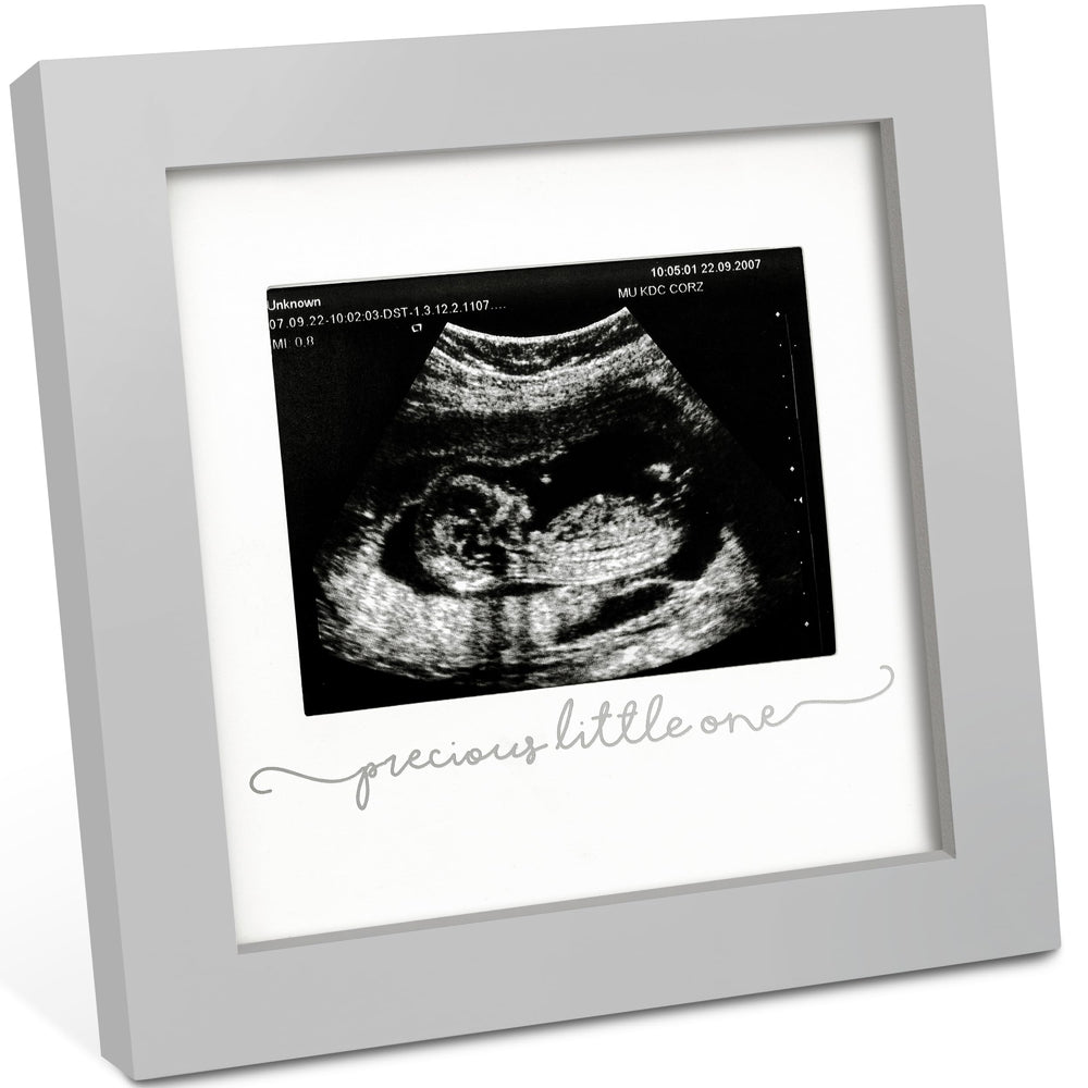 KeaBabies Solo Sonogram Frame with real glass cover preserves ultrasound photos elegantly.