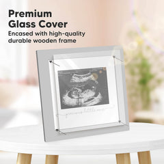 KeaBabies gift box framing makes this a ready-to-gift pregnancy keepsake.