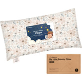 KeaBabies Toddler Pillow 10x18 dreamy-setup for travel and cozy naps.