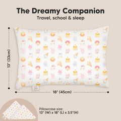 KeaBabies organic-cotton-coverage safe soft pillowcase for naps