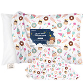 KeaBabies toddler pillowcase close-up highlighting ultra-soft cotton for delicate skin