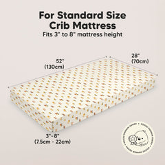KeaBabies two-pack crib sheets bundled for convenient nursery refresh